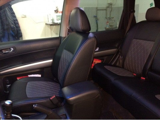 Авточехлы на Nissan X-Trail T31 Авточехлы на Nissan X-Trail T31