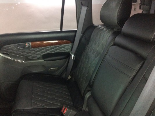 Каркасные авточехлы на Toyota Land Cruiser Prado 120 Каркасные авточехлы на Toyota Land Cruiser Prado 120