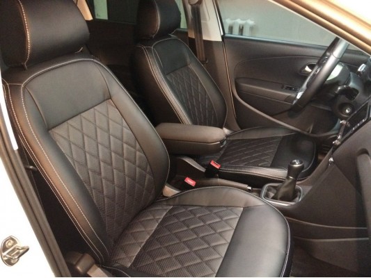 Каркасные авточехлы на Volkswagen Polo Каркасные авточехлы на Volkswagen Polo